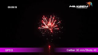 Maxsem Fireworks GP513 (40 shots) BRIGHT STORM