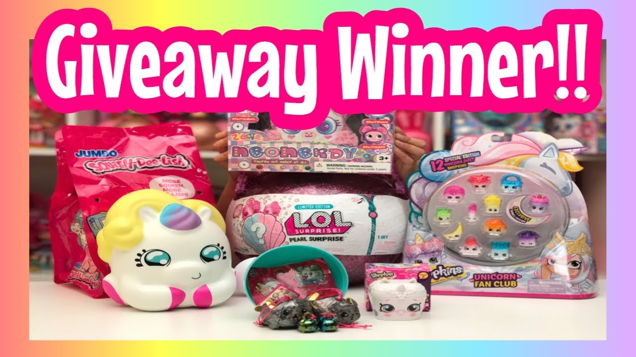 Minitoyland 12K Giveaway Winner Announcement