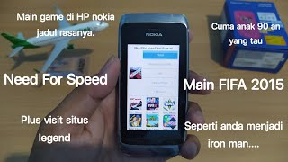 Pengalaman serunya bermain game di HP Nokia lawas (Nokia Asha 308)
