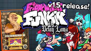 FNF: Vs  Delay Lama v1.5 RELEASE TRAILER!