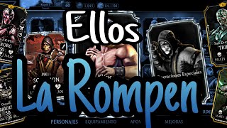 LAS MEJORES CARTAS DE BRONCE, PLATA, ORO Y DIAMANTE | 2020 - Mortal Kombat Mobile - Rhyel