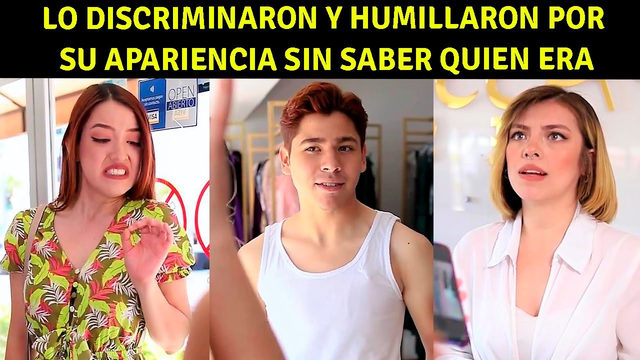Lo discriminaron y humillaron por su apariencia sin saber quién era.