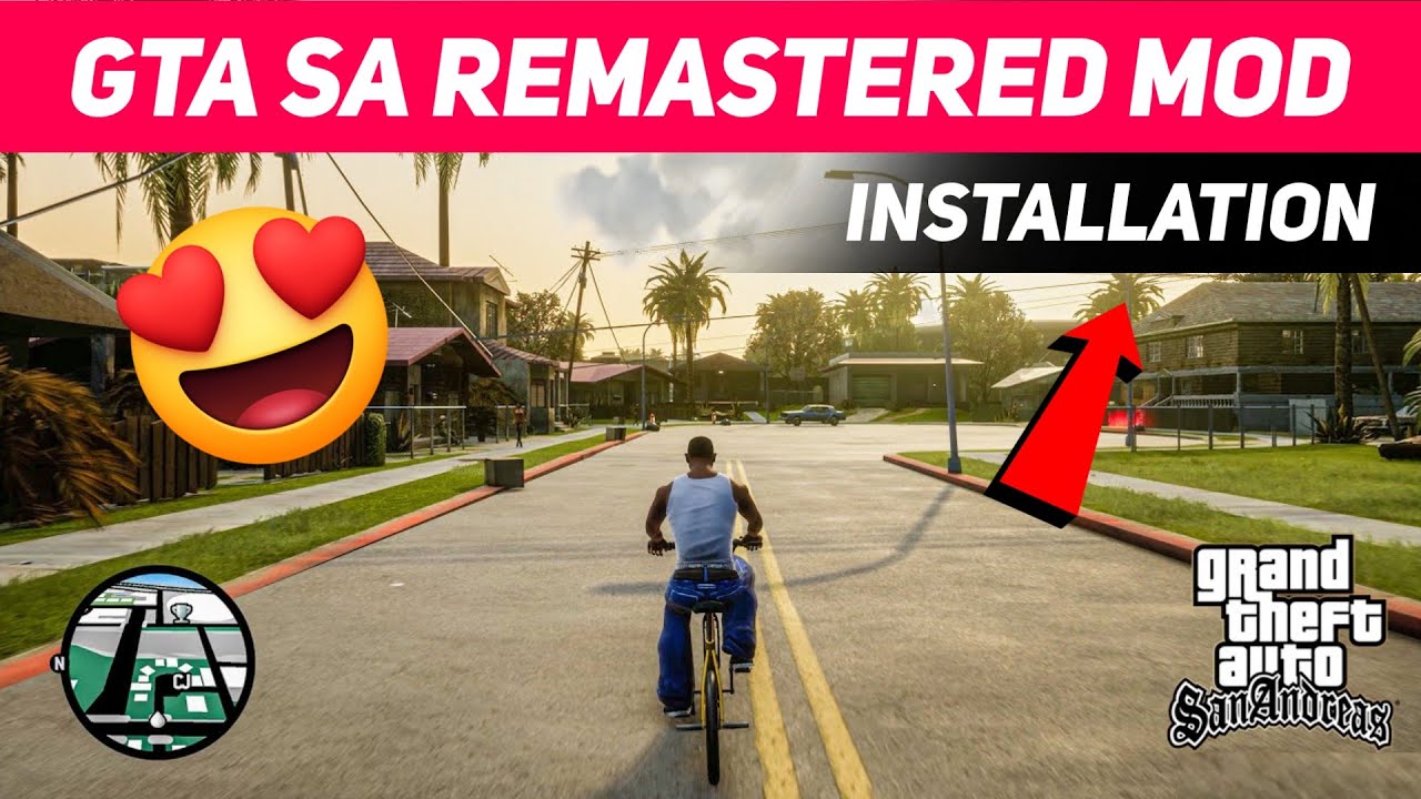 🔥How To Remaster GTA San Andreas - 2022 ✓ Realistic Graphics Mod [ Best  For Low End PC!! ] 