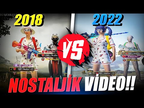 GEÇMİŞTEN GÜNÜMÜZE PUBG MOBİLE - 2018 VS 2022