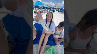 Slime De Areia Na Praia