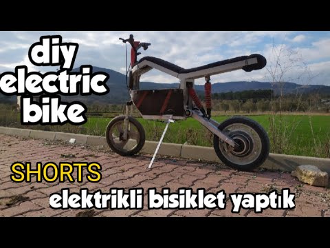 Video: Kendin yap motosiklet. bisiklet motoru