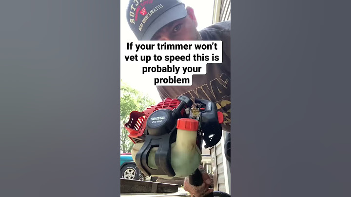 Easiest trimmer fix (all makes)
