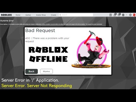 The Roblox Website Went Down And Everyone Panicked Youtube - roblox offline games