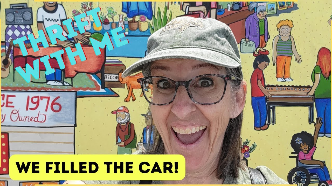 We Filled the Car at the Swap Meet in San Diego | Thrift With Me - YouTube