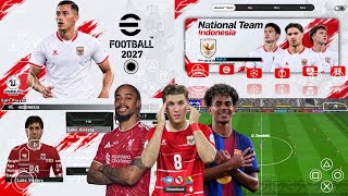 eFootball PES 2027 PPSSPP Android Offline Full Update UCL & League Kits 26/27 Season 4K Graphics screenshot 2