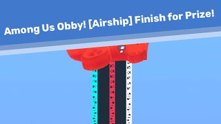 ROBLOX | Among Us Obby! [Airship] Finish for Prize! by Splashy Studio by S 2,066 views 2 years ago 7 minutes, 12 seconds