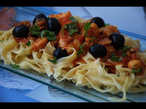 Seafood Pasta Recipe Plodovi Mora Recept - Sašina kuhinja