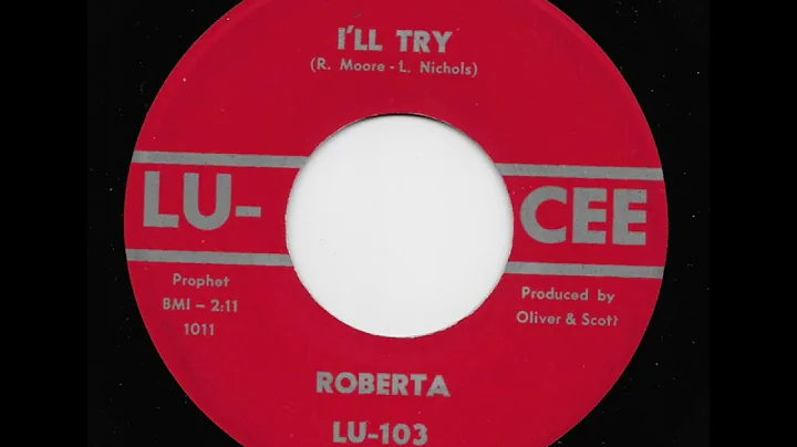 ROBERTA & GROUP on the LU-CEE label with a girl gr...