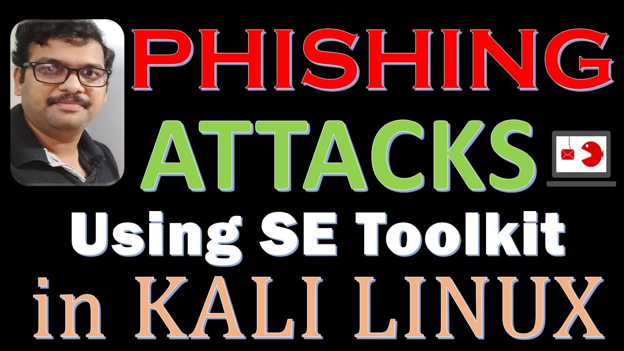 PHISHING ATTACK using SE Toolkit in KALI LINUX || SOCIAL ENGINEERING ATTACKS || ETHICAL HACKING