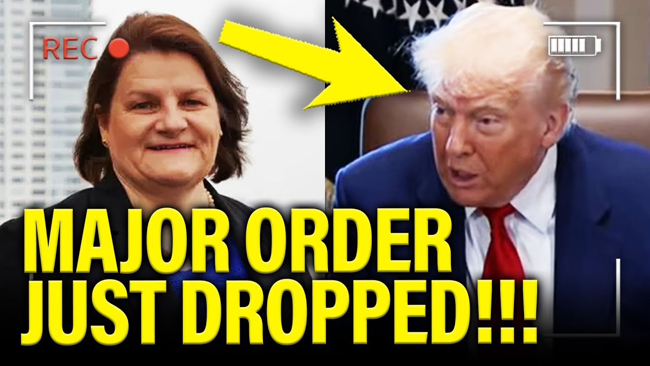 MAJOR Order DROPS in case of Judge TRUMP ARRESTED