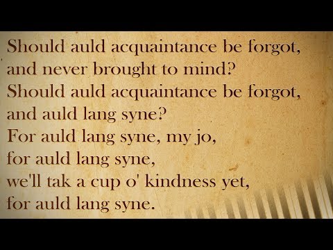 Auld Lang Syne - Piano Tutorial (Happy New Year!)