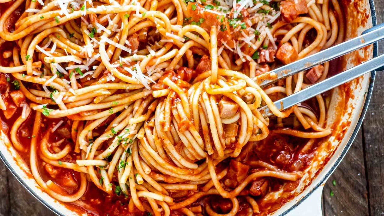 Bucatini all’Amatriciana YouTube