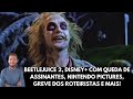 Ao vivo: Beetlejuice 2, Disney+ perde 4 milhões assinantes, Nintendo Pictures e mais!