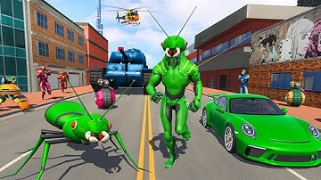 Ant Robot Car Transforming Games Car Robot Game | #1 | Android Games Driving Simulator Car Games
