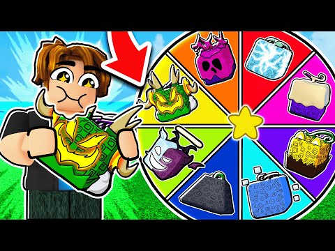 Roblox : Blox Fruits  Spin the Wheel - Random Picker