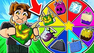 MYTHICAL FRUIT WHEEL Picks Our Fruits In Blox Fruits!