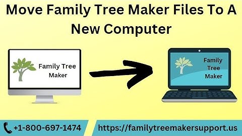 How To Move Family Tree Maker 2019 To A New Computer | How To Transfer FTM 2019 To A New Computer