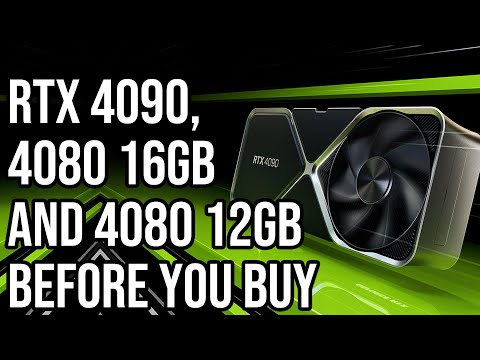 RTX 4090, 4080 16GB and 4080 12GB - 9 Things You Need To Know Before You Buy