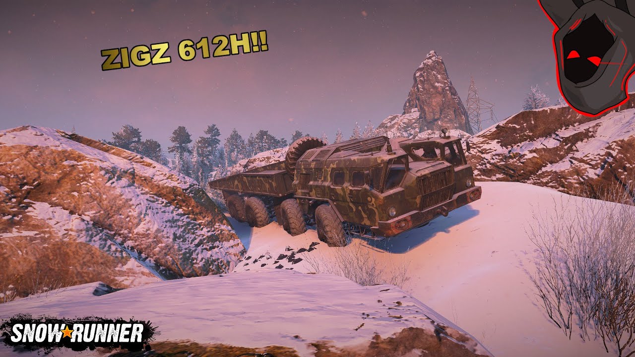NOWE DLC!! CO ZA MASZYNA *ZIGZ 612H* - Snowrunner #17