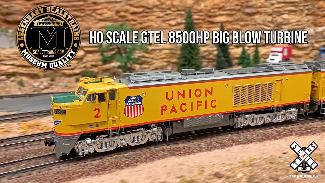 スケールトレイン製 UnionPacific鉄道 GTEL8500 アナログ仕様 sxt70047_up_turbine_no_1_glamo