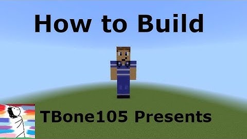 |How to Build TBone105 Presents (Redo)| Minecraft Skin Tutorials