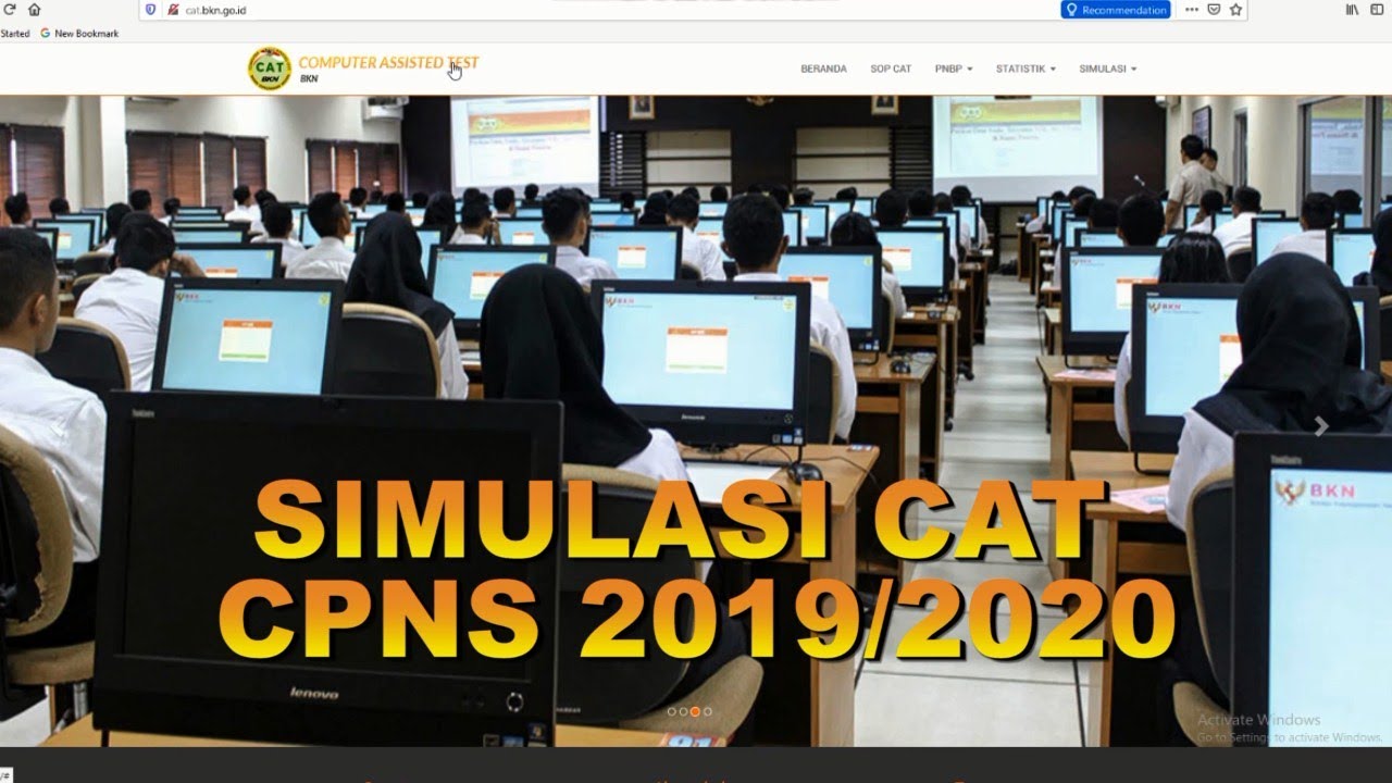Latihan Soal CPNS 2021  Simulasi  CAT  cpns 2021  Online 