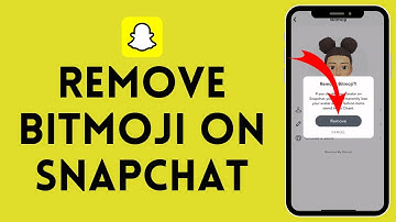 How to Remove Bitmoji on Snapchat (2024) | Delete Bitmoji on Snapchat