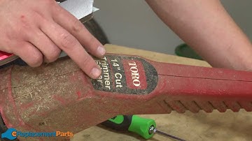 How to Replace the Motor Housing on a Toro 51443 String Trimmer (Part # 73-8140)