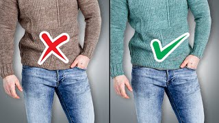 CORRECTLY Match A Sweater With Jeans (Most Men Get This Wrong)