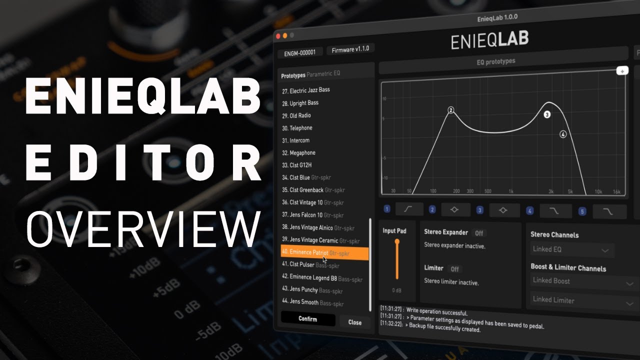 GFI System Enieqma: EnieqLab Editor