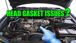 Blown Head Gasket symptoms. Diagnosing Head Gasket yourself without special tools