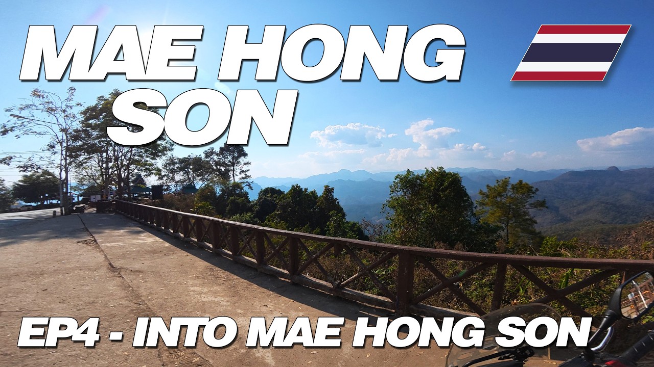 Episode 4 | Above the Clouds into Mae Hong Son | Mae Hong Son Loop POV 4K 🇹🇭