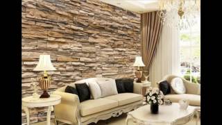 living 3d wallpapers background brick bedroom desktop artistic wall designs pvc vertical shape wide single indiamart animal india