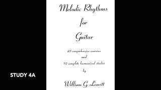 Backing Track to Study 4A in William Leavitt's Melodic Rhythms (Berklee