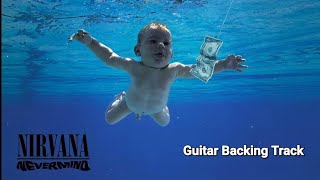 On a Plain - Nirvana - (Guitar Backing Track)