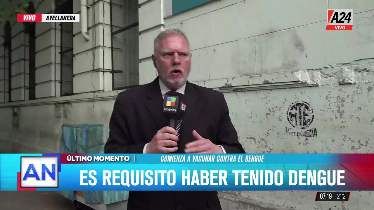 Comienza la vacunación contra el dengue en la provincia de Buenos Aires