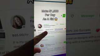 How To Make $1000 Dollars As A Kid! The LAZY Way ? #shorts