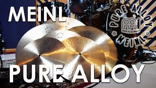 Meinl Pure Alloy Cymbals - Sound Demo