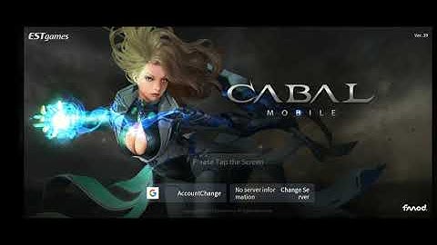 HOW TO FIX CABAL MOBILE PH NO SERVER
