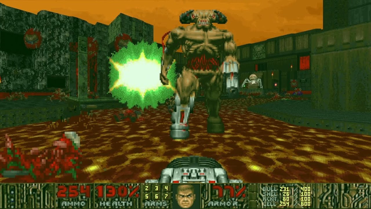 The Ultimate Doom - Hell's Bane - E4M8: Deus In Absentia (Ultra-Violence 100%)