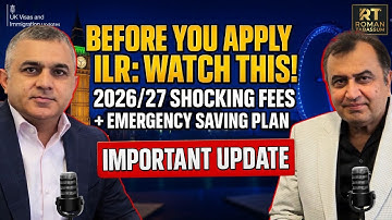 ILR Fees 2026/27 Will Shock You! Most Migrants Can’t Afford It | Start Saving NOW or Risk Refusal
