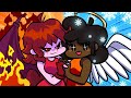 EVIL GIRLFREIND vs ANGEL CAROL - FRIDAY NIGHT FUNKIN ANIMATION | 5BIGtoons