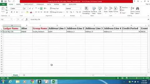 How to Import Ledger Master from Excel to Tally with Bill wise Details|Opening Balance| Full details
