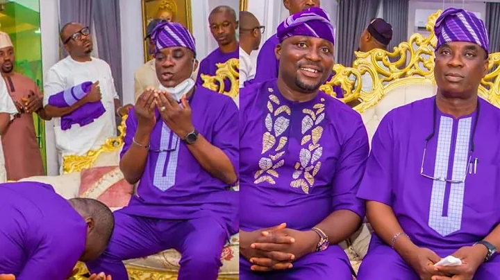 K1 DE ULTIMATE SURPRISE PRAYS FOR ALAWIYE AS HE VISITS HIS MULTI MILLION NAIRA HOUSE