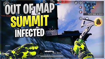 COD MOBILE GLITCHES: NEW OUT OF MAP ON SUMMIT INFECTED GLITCH!